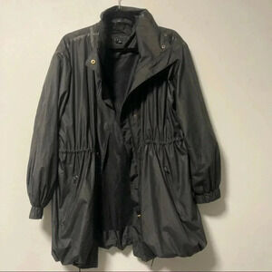 Theory  black rain jacket